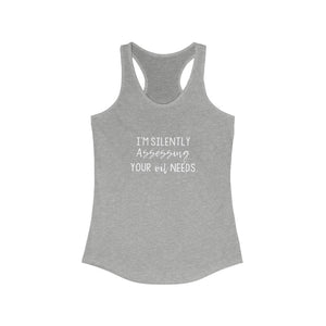 Silently Assessing | Tank