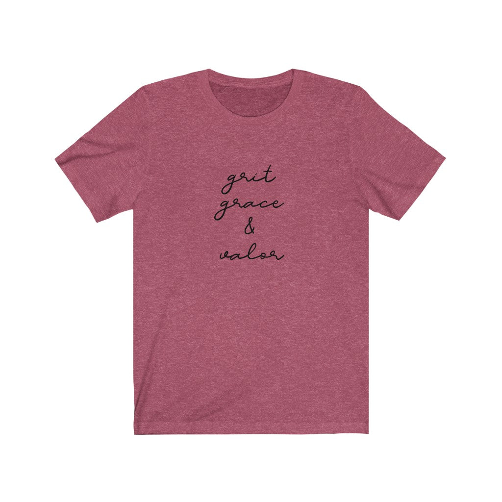 Grit, Grace & Valor | Unisex Tee