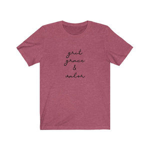 Grit, Grace & Valor | Unisex Tee