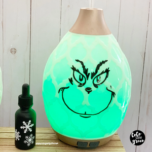 Grinch Diffuser Decal